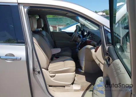 2011 Nissan Quest Sl из США, поврежденный, VIN JN8AE2KP5B9010621